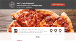 Desktop Screenshot of markspizzabrooklyn.com